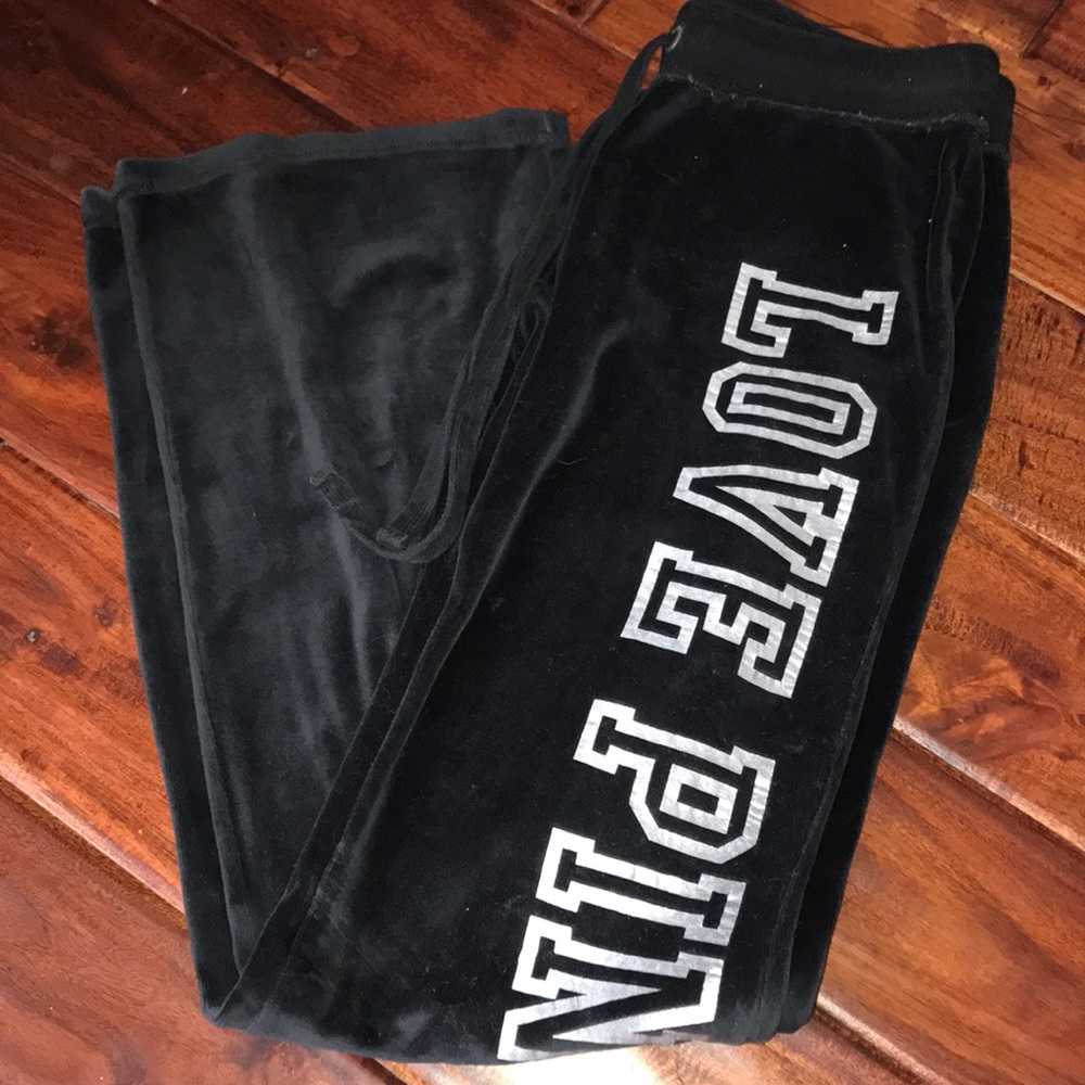 PINK Victoria's Secret velour sweat pants